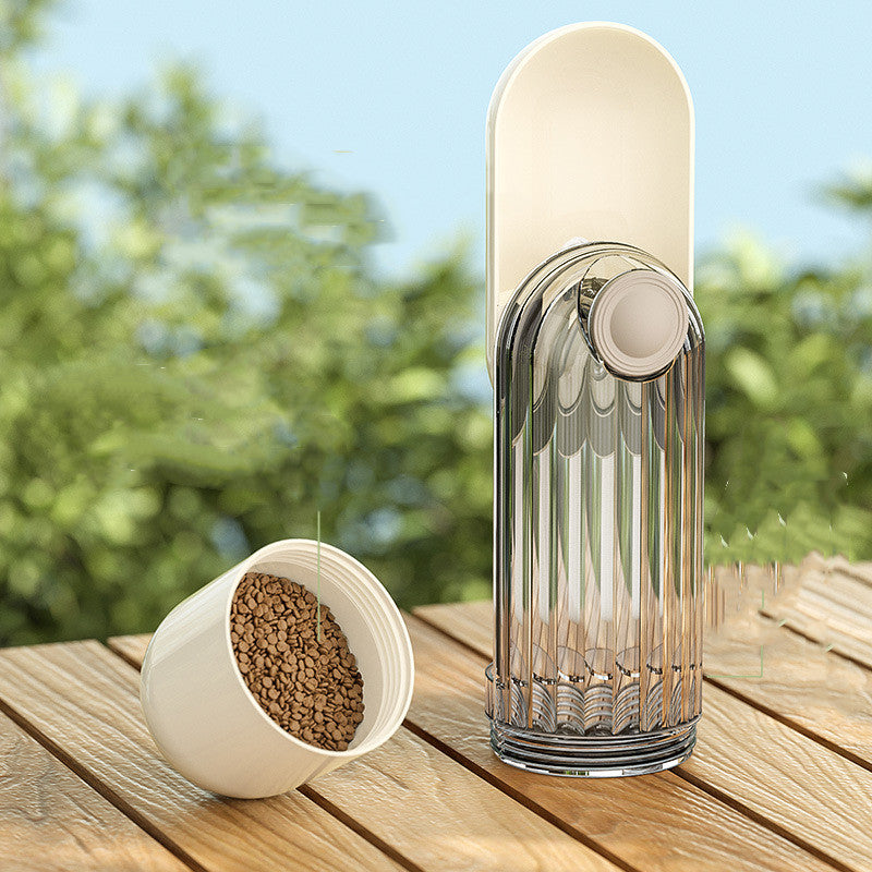 Kelveno™ 2-in-1 Travel Dog Water Bottle & Treat Container