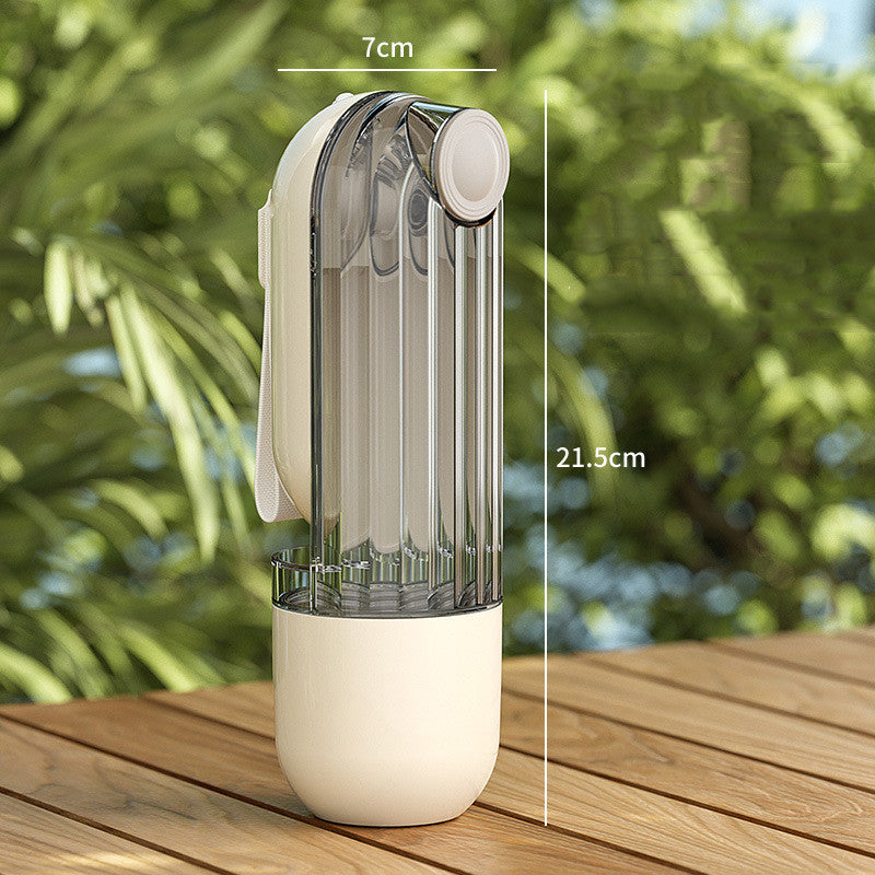 Kelveno™ 2-in-1 Travel Dog Water Bottle & Treat Container